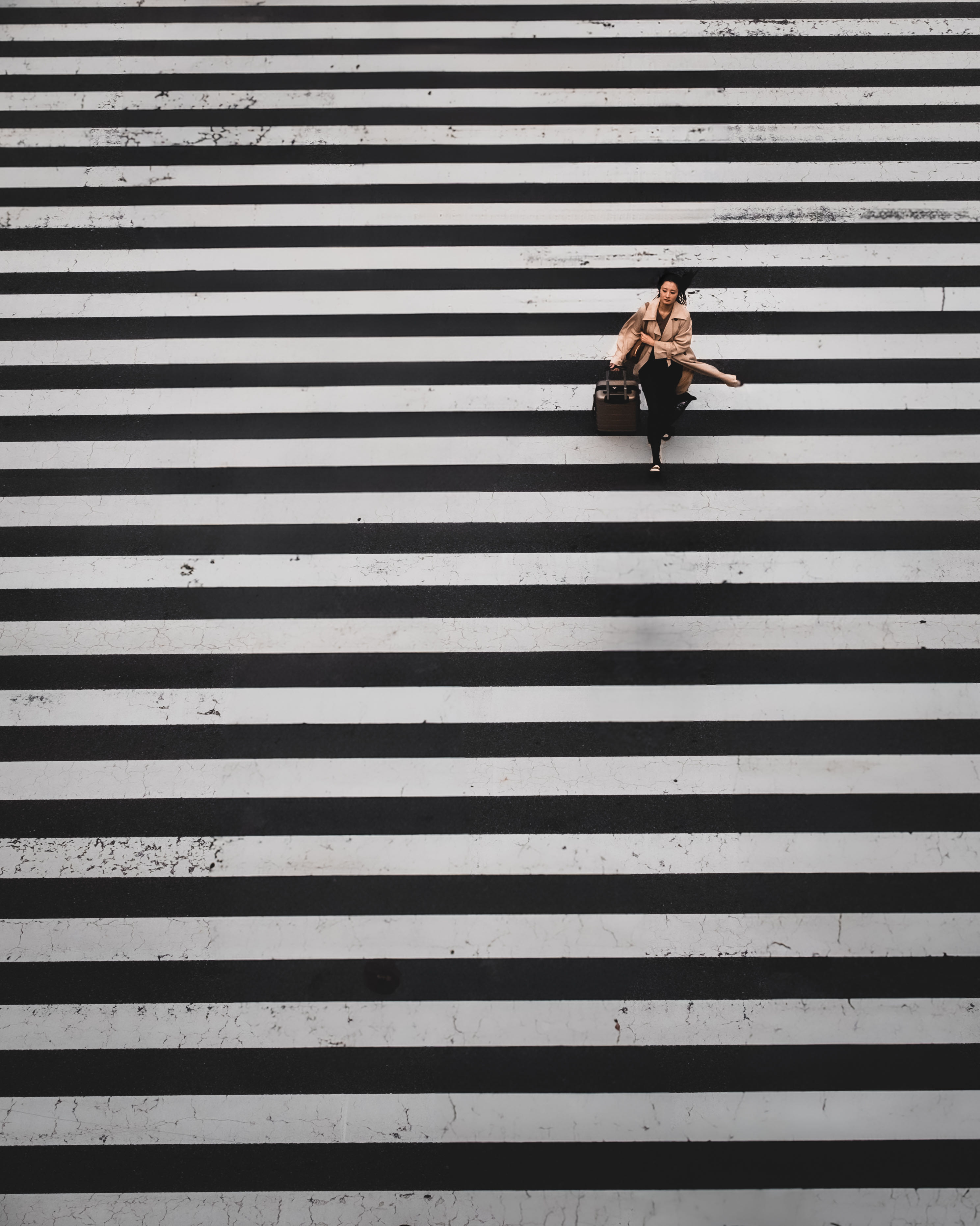 Alone on the street